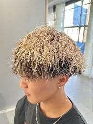 メンズカット+ワンカラー