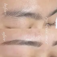 メンズ眉ワックス脱毛＋眉カット