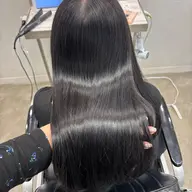 カット+髪質改善ストレート+カラー+ケアトリートメント