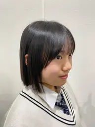 【ショートスタイル】酸性ストレート＋デザインカット　13500