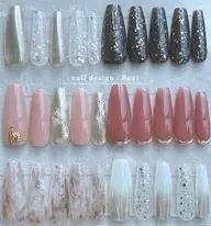 【ハンド・ジェルネイル】🤍定額デザイン🤍ソフトジェルオフ無料（フィルイン込み）