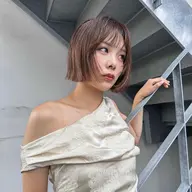 1番人気✨平日限定クーポン【ぱつっとボブカット+ワンカラー🪽】