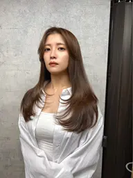 🇨🇳中韓🇰🇷トレンド✨ハッシュレイヤーカット(ｶｯﾄ+ｶﾗｰ+ﾄﾘ+ｽﾊﾟ+ｾｯﾄ)