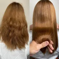 【ハイダメージの方、クセ毛の方にもオススメ】酸性ストレート+カット+オッジオットトリートメント