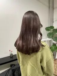 《新規》透明感カラー＋シャンプーブロー