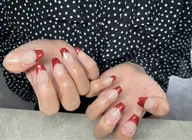 フレンチネイル(ハンドorフット)全体で二色までok✨😍