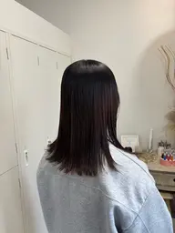 彫刻カット+GMT縮毛矯正