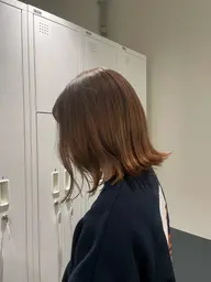 カット＋オーガニックカラー＋水分補給トリートメント🌿