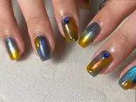 【オフあり】デザインコース（持ち込み画像相談🉑）：自爪育成ケア込み、フィルイン対応、スカルプ パーツオフ別途220円