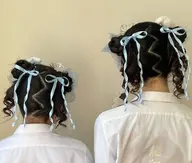 【🧸体育祭ヘアセット🧸】早朝OK👌🏻 ̖́-‬               ▶︎▷飾り無しヘアセットのみ