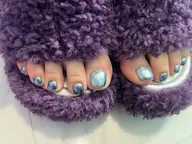 フットネイルワンカラー orミラー💎オフなし