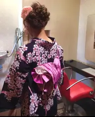 【夏のお出かけに】浴衣着付け＆ヘアセット