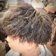 カット×ツイストスパイラルパーマ