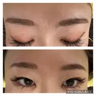 眉毛のワックス脱毛☆ 目元写真を撮らせて頂ける方限定価格♪写真を掲載致します。
