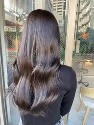 【🩵うる艶透明感カラー🩵】💠カット+カラー+TOKIO髪質改善トリートメント💠