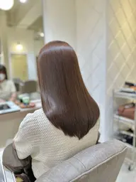 【期間限定】縮毛矯正+髪質改善カラー