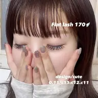 【💞毛質No.1👶🏻🪽】フラットラッシュ໒꒱♡100本➕束感コーティング仕上げ