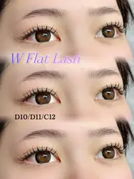 Wフラットラッシュ80束/ ＋¥1000でLED変更可能