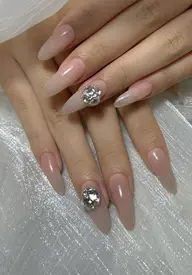 [ハント] ナチュラルorワンカラーorラメグラデーション🩷大きなパッツ2個付きます♥️ソフトジェルオフ込み