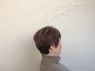 デザインカット+白髪染め+炭酸スパ