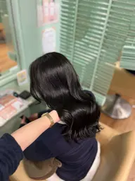 【うる艶 黒染め🌚🖤】