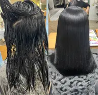 【ご新規様限定価格🫧自然な仕上がり】髪質改善ストレートor縮毛矯正＋クイックtr💭