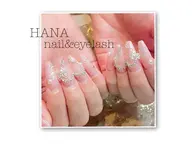 オフナシ18〜20代限定!!パーツ付け放題+長さだし(チップ込)※アート対象外、ワンカラーラメグラベースにパーツデザイン