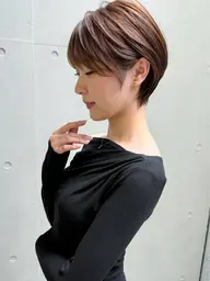 【1日数名限定‼️】ショートヘアカット+艶カラー+ケアトリートメント