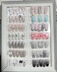 【ハンド】当店韓国風ワンホンネイルキラキラ定額コース￥7980