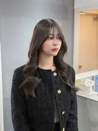 【2・3月限定価格】🫧ブリーチなし Wカラー + カット🫧