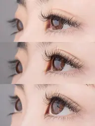 【オフ込/LED付け替えオフ¥550/コーティング剤付】最強持続力Lフラットラッシュ上つけ放題【LJ，LC，LD】