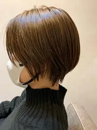 学生さんカット✂️最高級カラー🌈#ウルフ#エギョモリ#ヨシンモリ