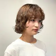 【抜け感ボブパーマ🤎】20代限定クーポン🤎カット＋パーマ🤎