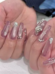 すぐ予約限定‼️【オフあり】長さ出し10本+90分持ち込みデザイン