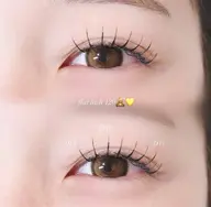 ミニモ限定価格マツエク100本✨【コーティング韓国風束間仕上げ】