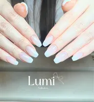 ベイビーブーマーネイル（下地の色は設定しておりませんので、透明な構成の上に直接グラデーションカラーをお選びいただけます）