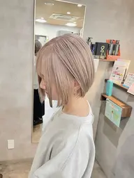 🧡🌟透明感ダブルカラー🌟🧡（ブリーチ）