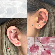 【6粒】耳ツボジュエリー👂🏻💎