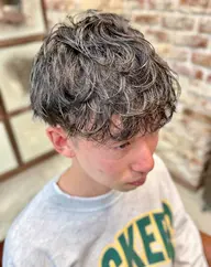 波巻きパーマ+カット+トリートメント