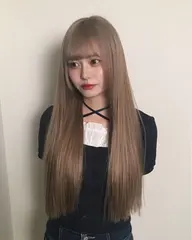 [ U24 ]リタッチ＋1ブリーチ＋カラー＋4STEPトリートメント🐰♡