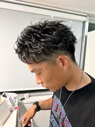 （💇‍♂️）カット＋パーマ＋シャンプー付