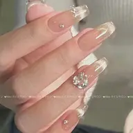 【研修ネイリスト】マグネットフレンチグラデーション4500円