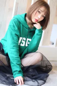 ✴️極上のツヤ感✴️ カット & 地毛風シルク縮毛矯正