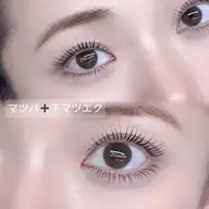 💕韓国風上まつ毛パーマ ➕下マツエク　【化粧が必要ないかも❗️】¥6000限定価額❣️束間コーティング仕上