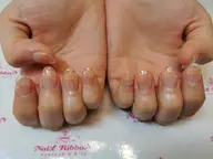 《チビ爪・噛み爪・深爪さんに》スカルプ長さ出し(クリア，ナチュラル)10本　¥11000→¥7500