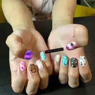 食べ物、キャラ系3Dネイル(オフ込)