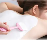 ⚜️背中ニキビ&角質ケア⚜️《リンパマッサージ&エステ機器ブラシ&酵素パック✨》　70mini