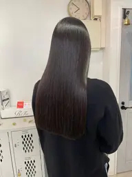 【最高峰フルコース】生コラ酸性ストレート+カット+ULTOWAトリートメント+セラミドトリートメント