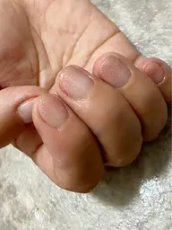 パラジェル使用！ ラメグラデーション(オフ、ファイリング、ケア込)