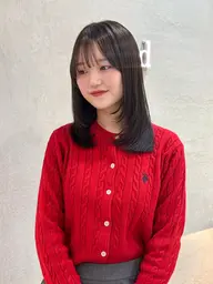 ✨迷ったらこちら✨カット＋透明感カラー＋高保湿トリートメント